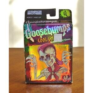 Sealed Goosebumps Cool Ghoul Action Card Game 1996 Parker Brothers Vintage 90s